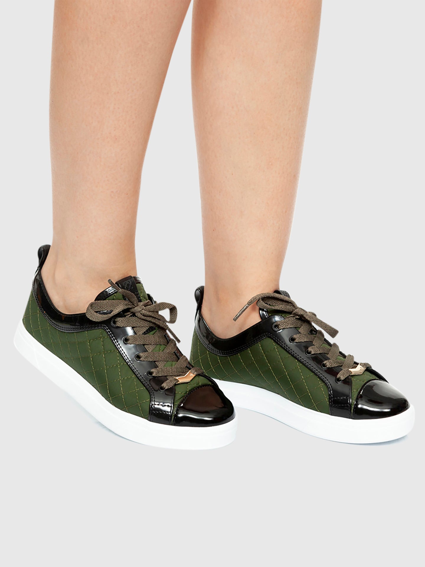 PARODI SHOES Ténis com Atacadores 1359009 Preto e Verde